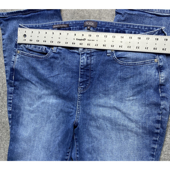 NYDJ Jeans Womens 18 Blue Barbara Bootcut Lift Tuck Stretch Denim Pants - Picture 3 of 14